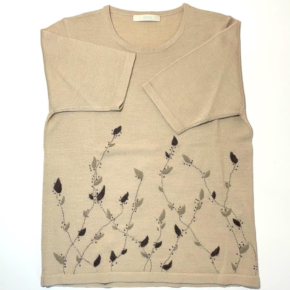 Marks & Spencer short sleeve sweater